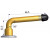 Valve vissable simple coude V3.02.20 - R-0750-2 - pour poids lourd - (A=22.5 · B=56.5 · α°=95°)