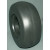 Pneu plein (bandage) noir - Greentyre Zusc Flat - 9x3.50-4 - pour jante en 2 parties de largeur intérieure de 63 à 65 mm