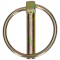 GOUPILLE CLIP RONDE EN ACIER ZINGUE TIGE Ø4.5x32 mm ET Ø INTERIEUR DU ROND 34 mm