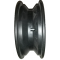 ROUE / JANTE PLASTIQUE GRISE - 2.50x8 TT (NON TUBELESS) - MOYEUX ROULEMENT à ROULEAUX Ø25x75