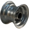 JANTE AGRICOLE ACIER GRISE - 4.50x6 TT MOYEU DE 90 MM / POUR RB Ø47 mm (FOURNIE SANS ROULEMENTS)