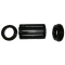 Kit bagues nylon + roulement à rouleaux Ø25x75 pour jante Starco à tube lisse Ø35x71