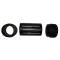 Kit bagues nylon + roulement à rouleaux Ø25x95 pour jante Starco à tube lisse Ø35x71