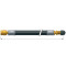 RALLONGE DE VALVE - SOUPLE DROITE DE 210 MM EN TRESSE MÉTALLIQUE - POUR POIDS-LOURDS