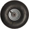 ROUE COMPLÈTE 4.00-4 TT 4PR / JANTE ACIER MONOBLOC GRISE M.RB 6005 2RS Ø25x60 MM ET0 / PN DELI S-310 / VALVE TR87