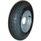 ROUE COMPLETE REMORQUE - 3.50-8 TL 4PR 46N / 4 TROUS ENTAXE Ø85x115xØ12.5 ET0 / PNEU QIND QD-715 / TR413