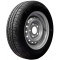 ROUE COMPLÈTE REMORQUE - 155/80R13 (155R13) TL 79N / 5 trous Ø67x112xØ15.5 / ET30 / Valve TR413