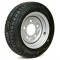 Roue complète remorque - 155/70R12C / 5 trous entre-axe Ø114.5x165.1 - ET0 - Pneu Kenda KR101 MasterTrail 3G TL 104/102N M+S