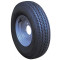 ROUE COMPLÈTE REMORQUE- 146/91-8 (5.70/5.00-8) TT 6PR 77M / 4 TROUS Ø85x115xØ13.5 ET0 / KINGS KT-701 / VALVE TR413