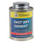 POT DE 250 ML DE SOLUTION VULCANISANTE FAST DRY CEMENT + PINCEAU